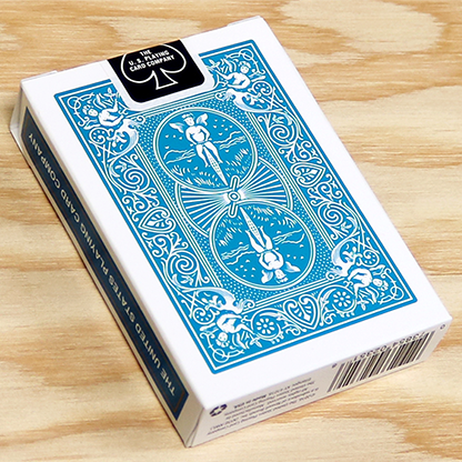 Bicycle Rider Back (TURQUOISE) Deck