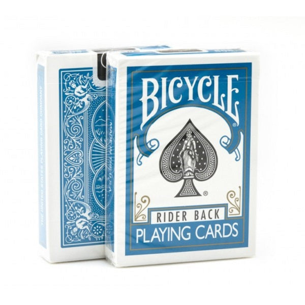 Bicycle Rider Back (TURQUOISE) Deck