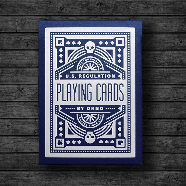 DKNG Blue Wheel Playing Cards by Art of Play