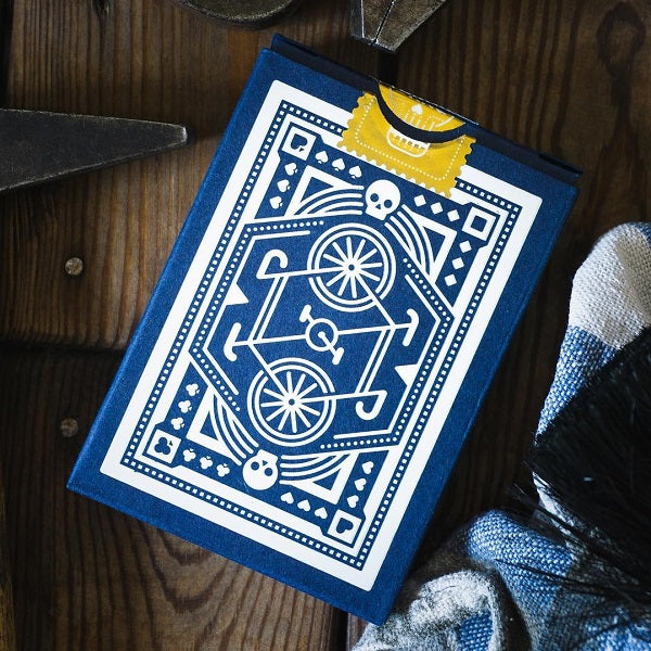 DKNG Blue Wheel Playing Cards by Art of Play