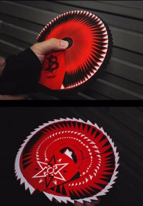 Cardistry Fanning Playing Cards - Red Edition