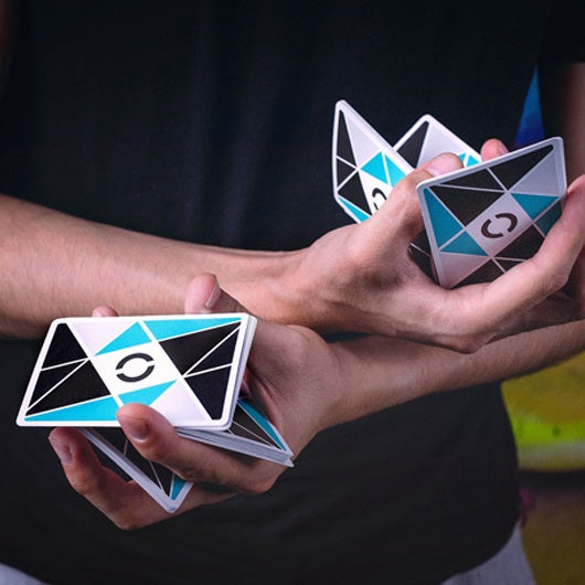 Cardistry Fanning Turquoise Blue Deck