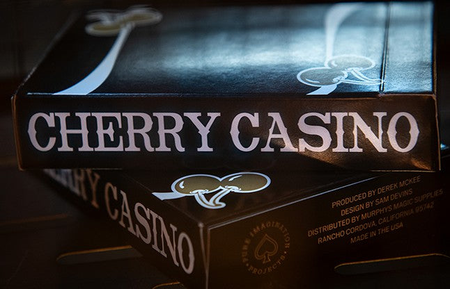 Cherry Casino (Monte Carlo Black and Gold) Edition Deck