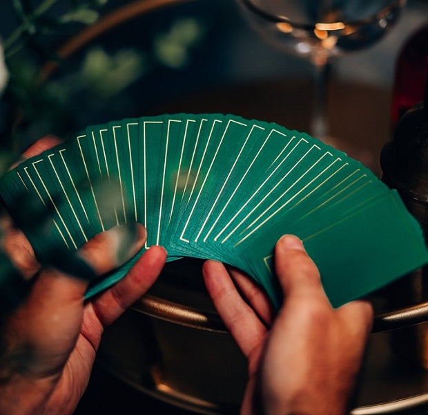 NOC OUT Green/Gold USPCC Edition Deck