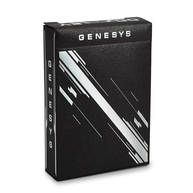 odyssey genesys holographic playing cards Odyssey Genesys (Black) Edition Playing Cards by Sergio Roca – Miles Retail