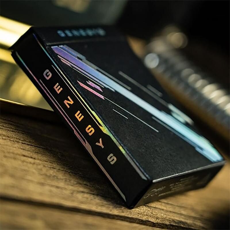 Odyssey Genesys (Black) Edition Playing Cards by Sergio Roca