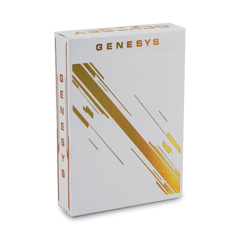 odyssey genesys holographic playing cards Odyssey Genesys (White) Edition Playing Cards by Sergio Roca – Miles Retail