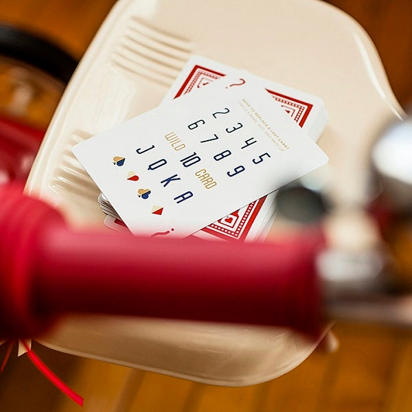 DKNG Red Wheel Playing Cards by Art of Play