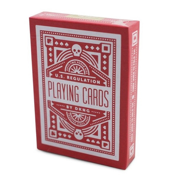 DKNG Red Wheel Playing Cards by Art of Play