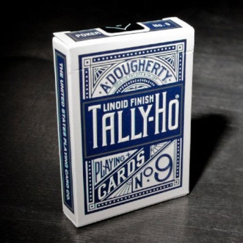 Tally Ho Fan Back BLUE Deck