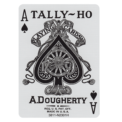 Tally Ho Fan Back BLUE Deck