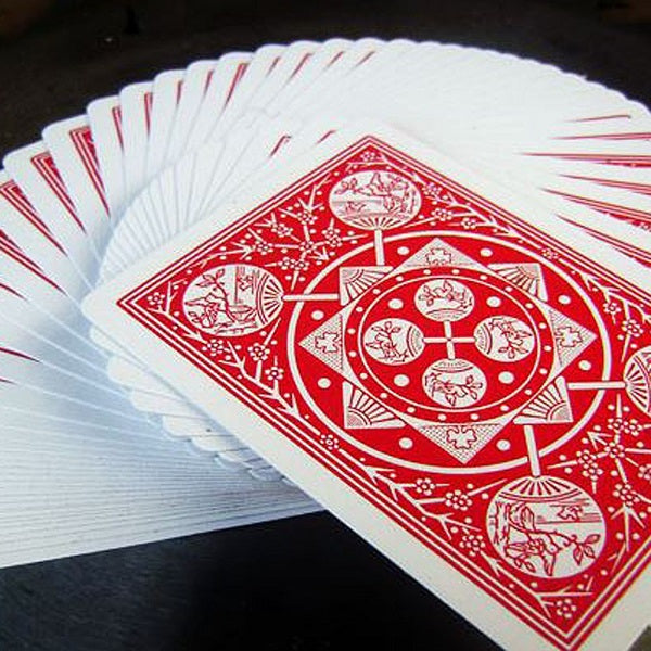 Tally Ho Fan Back RED Deck