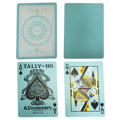 Tally Ho Reverse MINT BLUE Circle Back Deck