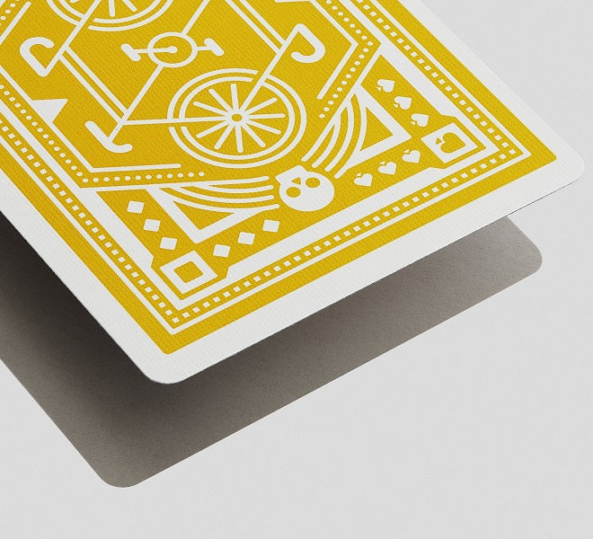 DKNG Yellow Wheel Limited Edition Deck by Art of Play