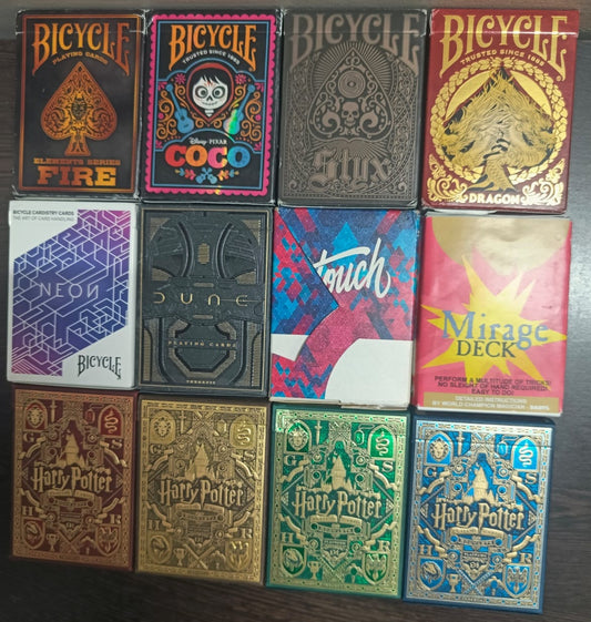 Playing Cards - SET A (Unsealed, brand new)