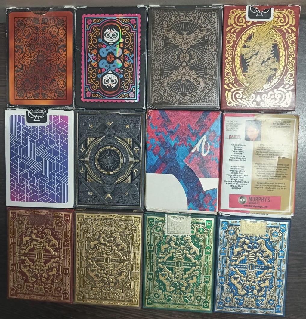 Playing Cards - SET A (Unsealed, brand new)