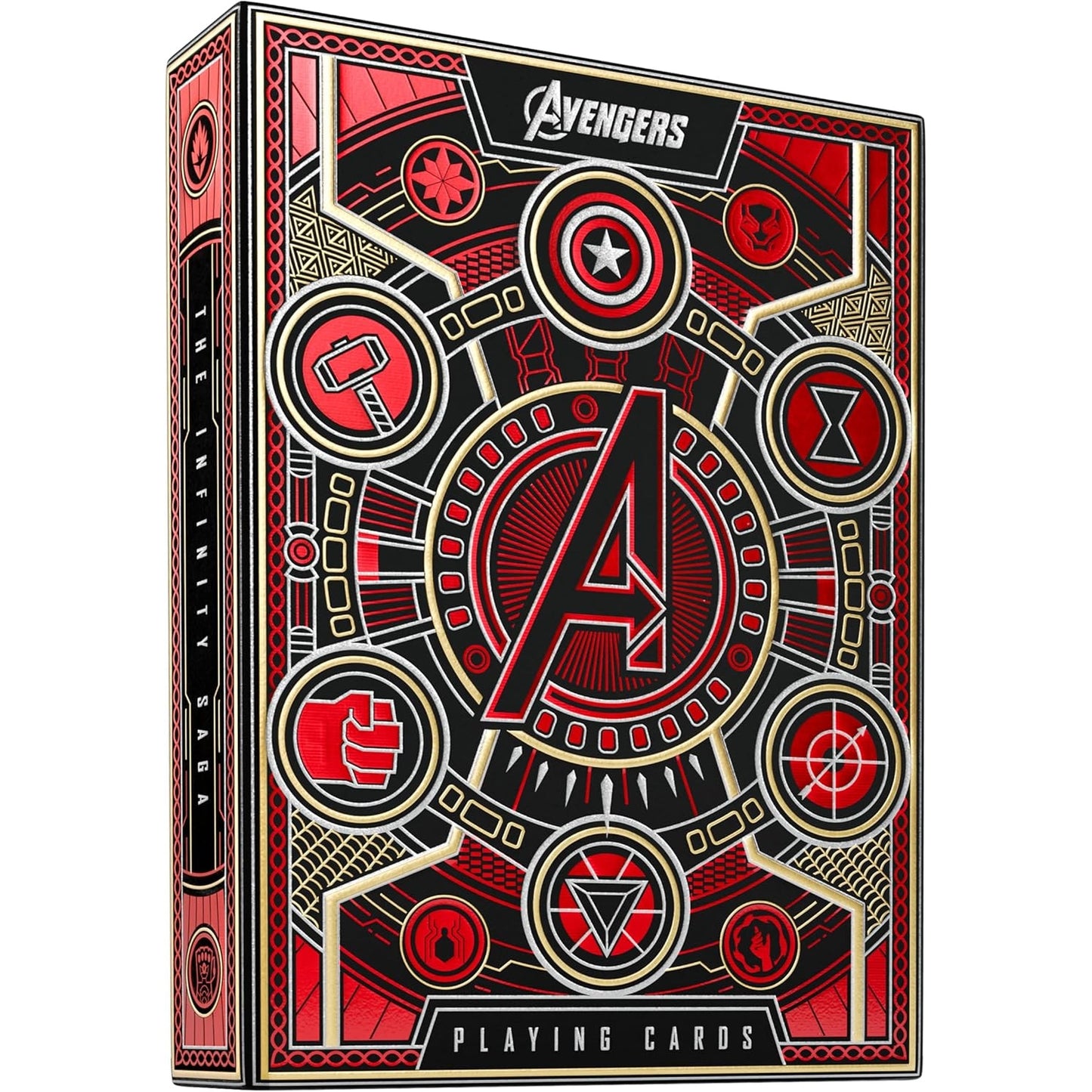 Avengers: Infinity Saga Playing Cards - Red