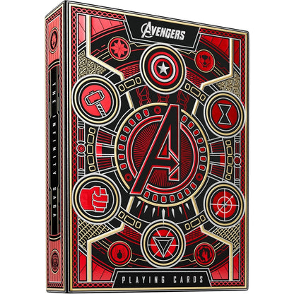 Avengers: Infinity Saga Playing Cards - Red