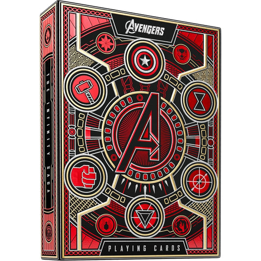 Avengers: Infinity Saga Playing Cards - Red