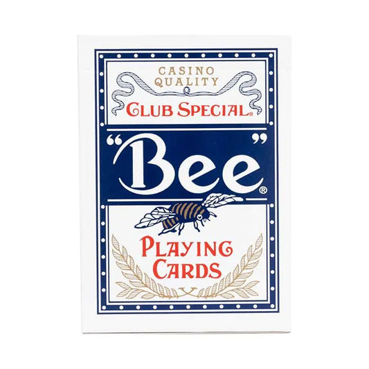 Bee Diamond Back Playing Cards - Blue