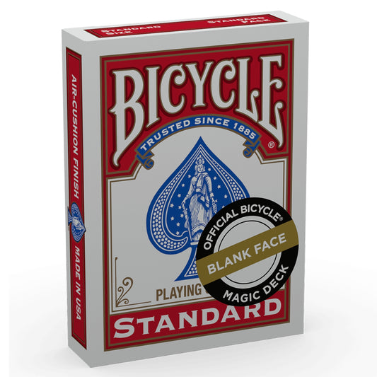 Bicycle Blank Face Gaff Deck - Red Back