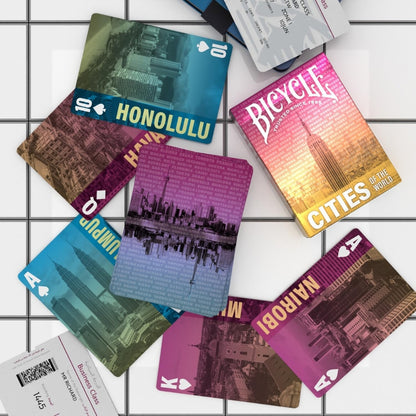 Bicycle Cities of The World Deck