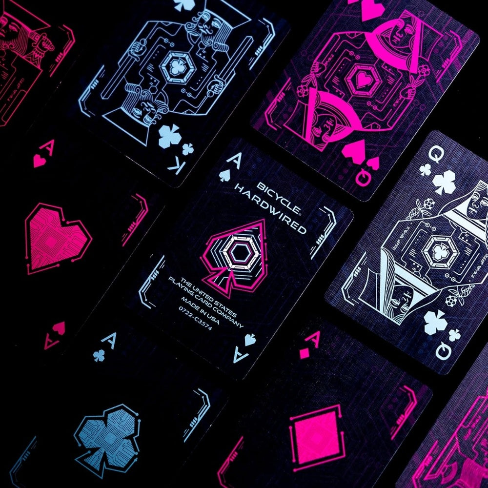 Bicycle Cyberpunk Playing Cards - Hardwired Edition