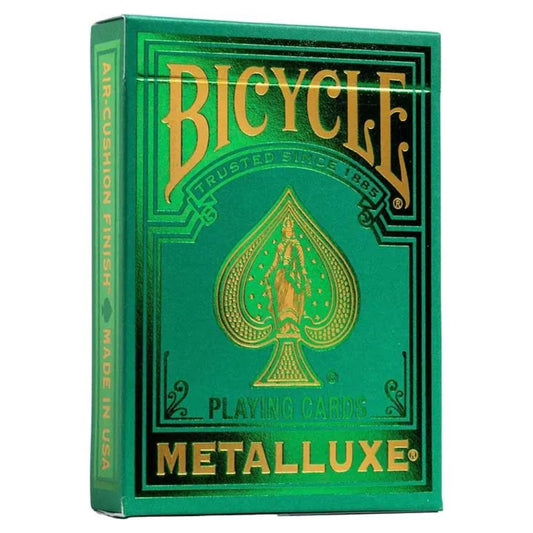Bicycle Metalluxe Green 2022 Playing Cards