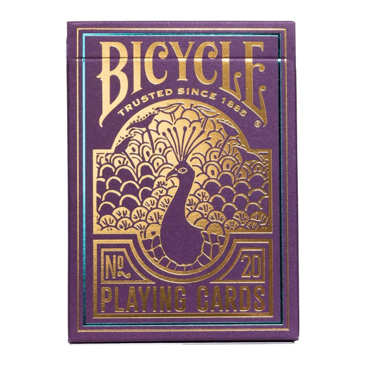 Bicycle Peacock Playing Cards – Purple Deck