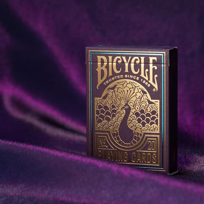 Bicycle Peacock Playing Cards – Purple Deck