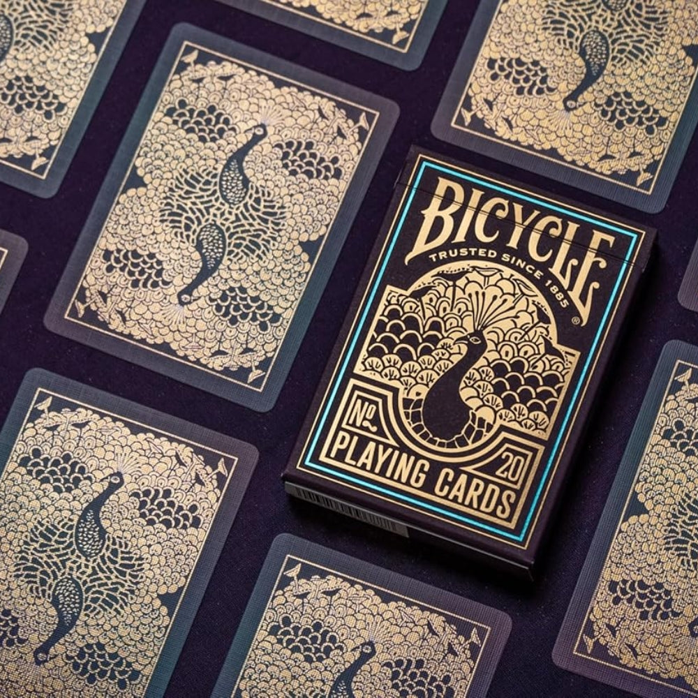Bicycle Peacock Playing Cards – Purple Deck