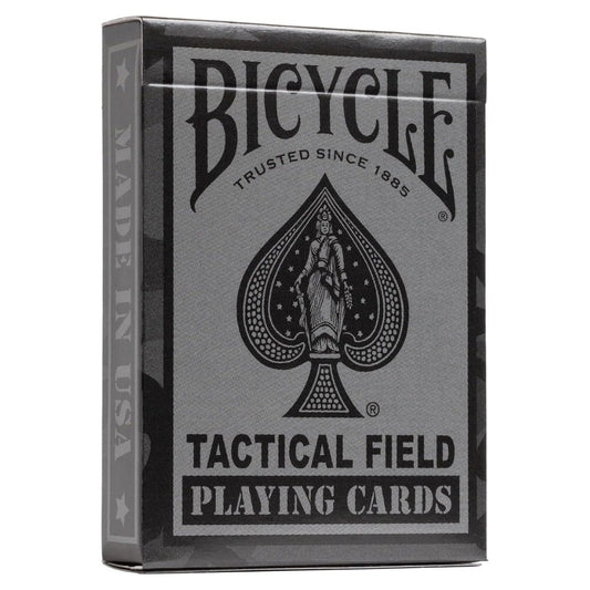 Bicycle Tactical Field Playing Cards - Special Ops Black Edition Deck