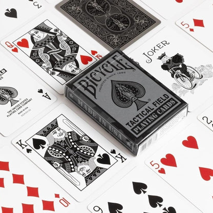Bicycle Tactical Field Playing Cards - Special Ops Black Edition Deck