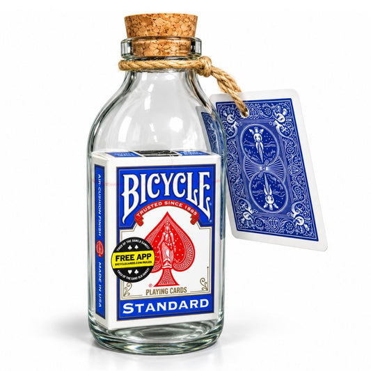 Card in Bottle – Blue Bicycle Playing Cards Magic Trick