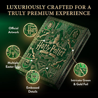 Harry Potter (Green-Slytherin) Playing Cards