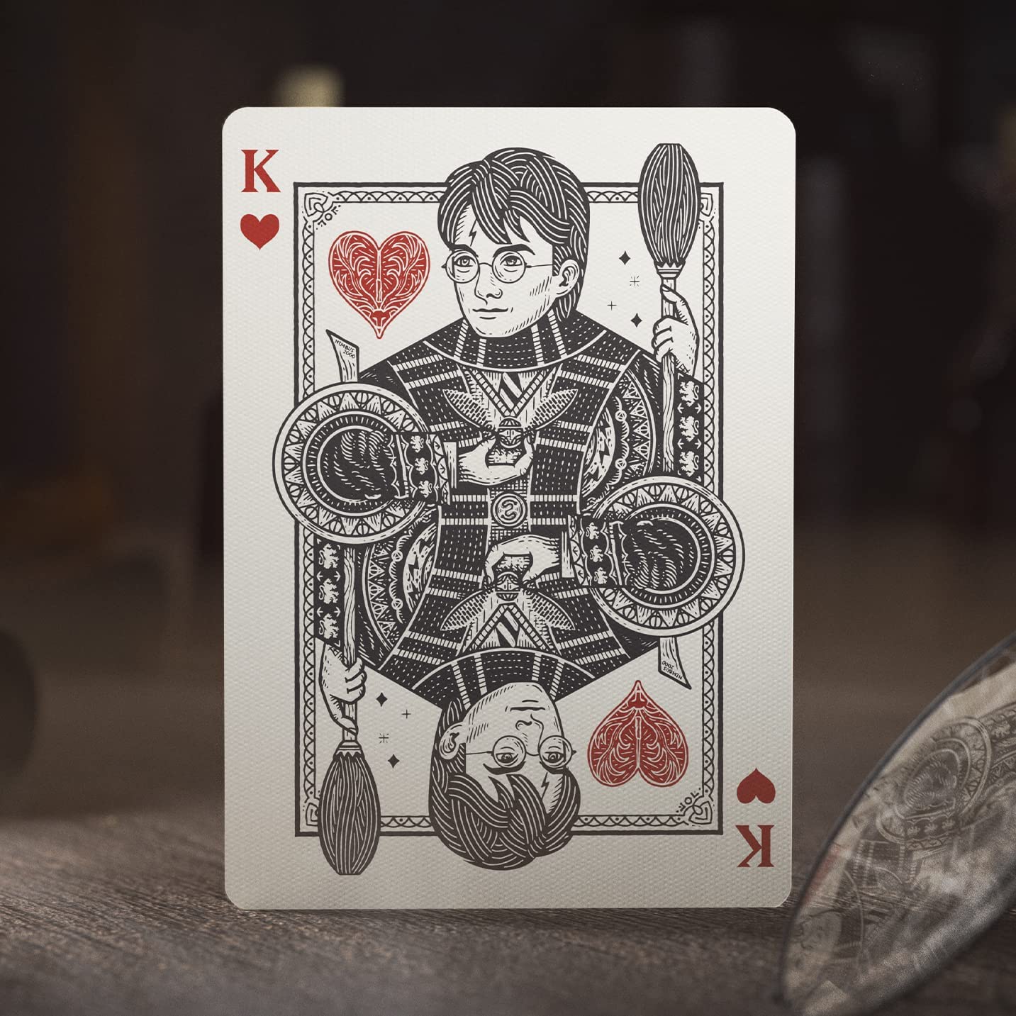 Harry Potter (Yellow-Hufflepuff) Playing Cards