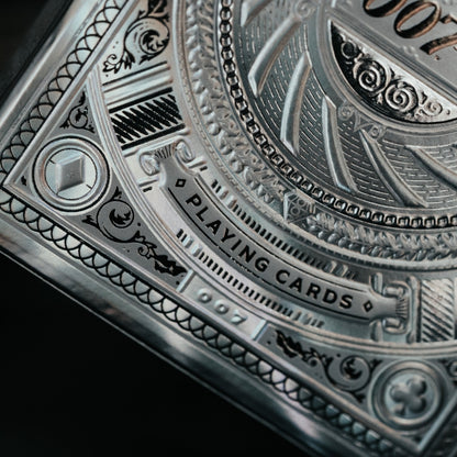 James Bond 007 Playing Cards - Silver Edition
