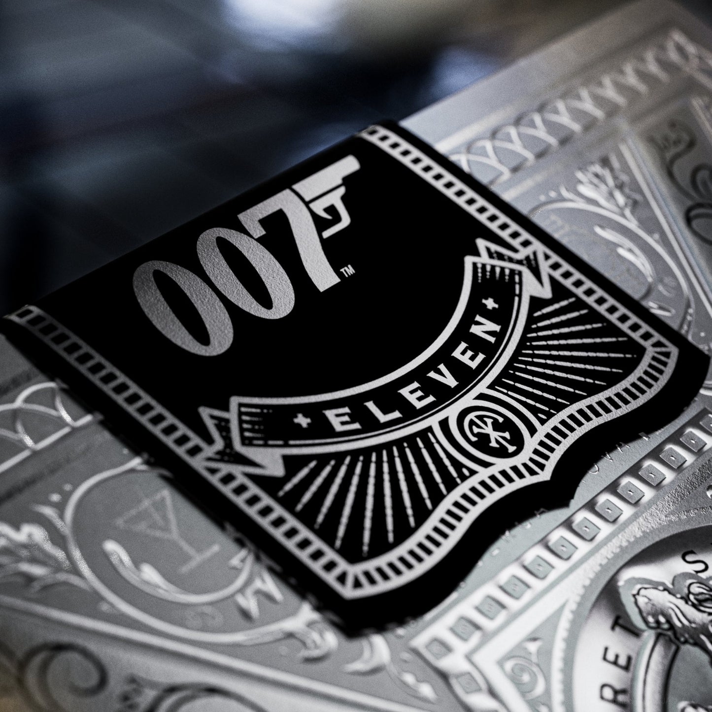 James Bond 007 Playing Cards - Silver Edition