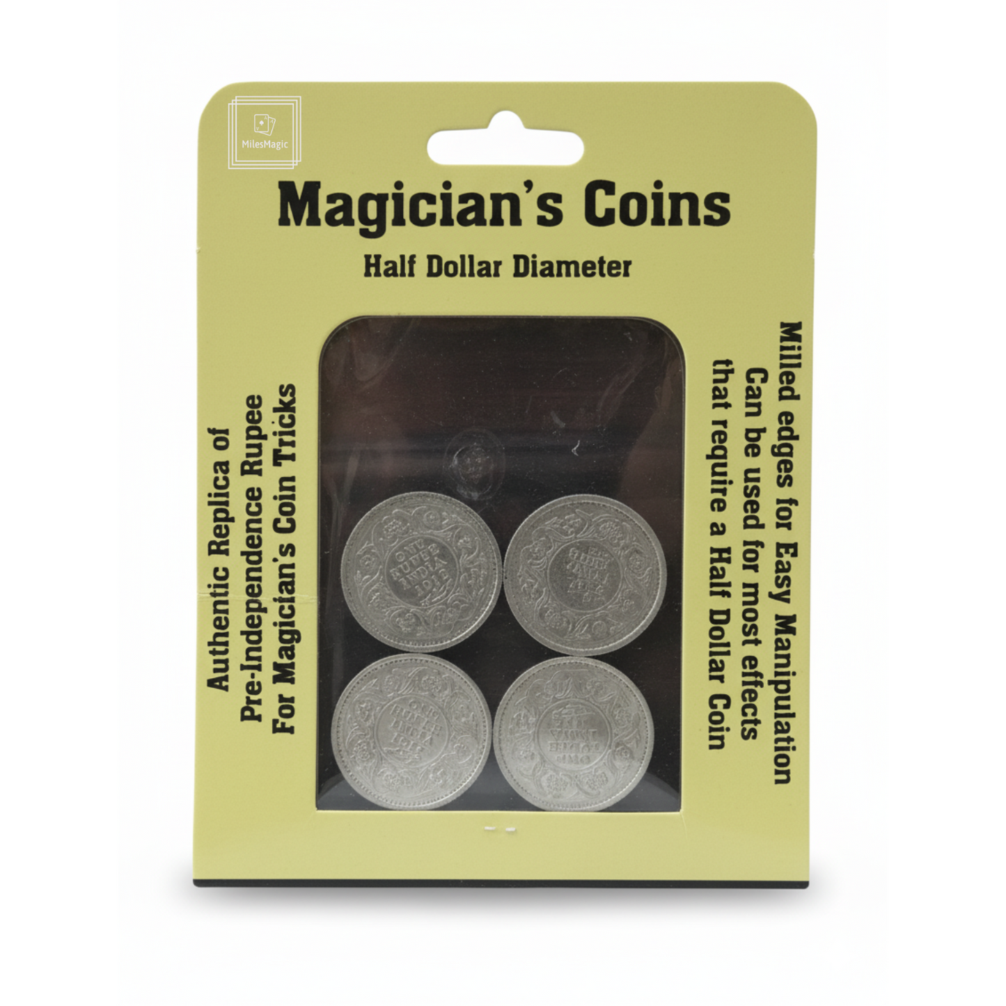Set of 4 Manipulation Coins - Silver Replica