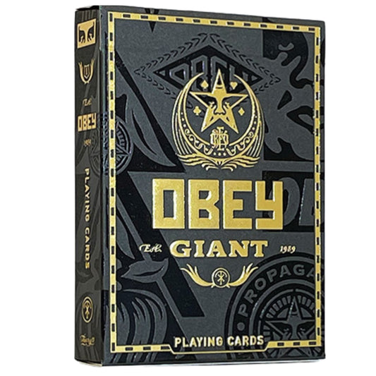 Obey Gold Edition Playing Cards