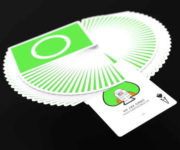 Orbit Chroma Key Playing Cards