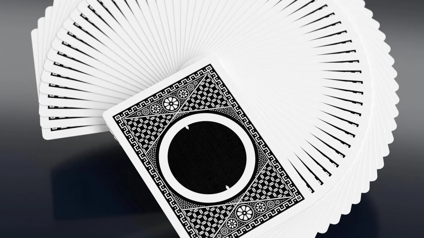 Orbit Tally Ho Circle Back Playing Cards - Black