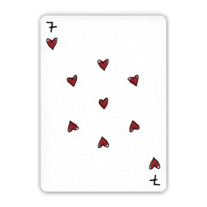 Red Stripe Playing Cards Hand Drawn Edition Deck