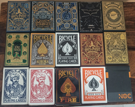 Playing Cards - SET A (Unsealed, brand new)