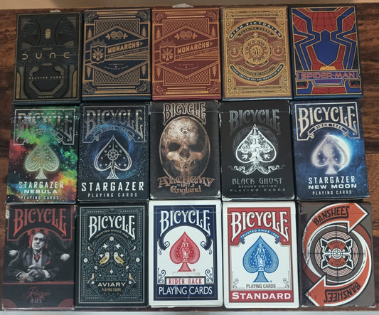 Playing Cards - SET B (Unsealed, brand new)