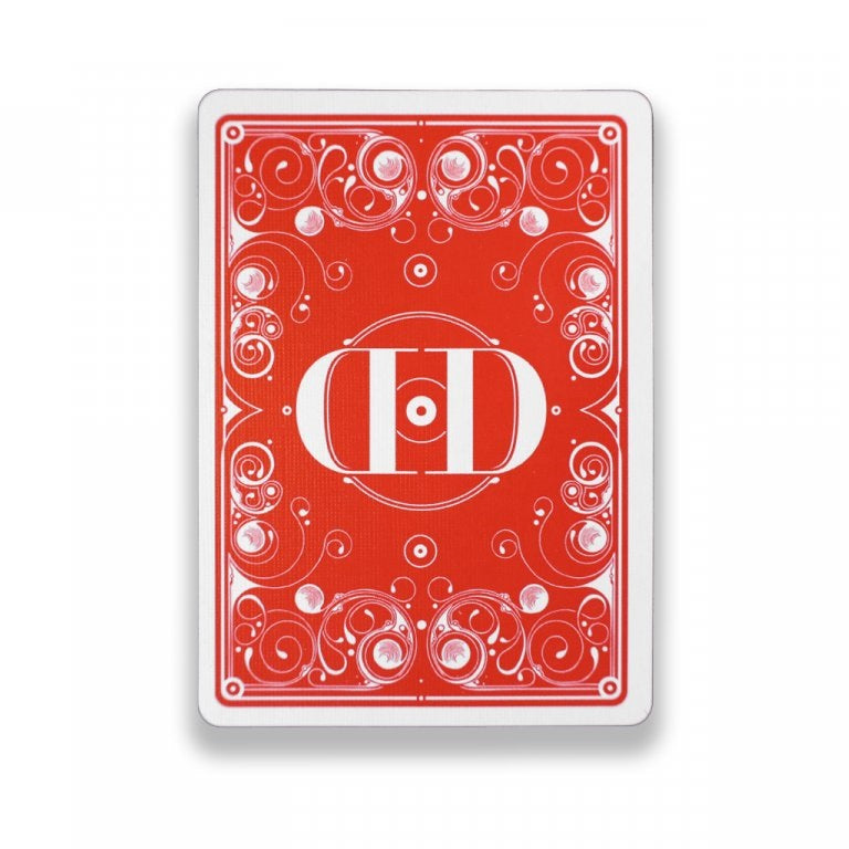 Smoke & Mirrors V8 | Standard Edition | Playing Cards - Red
