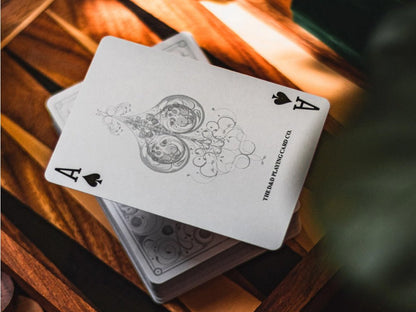 Smoke & Mirrors V8 | Standard Edition | Playing Cards - Silver