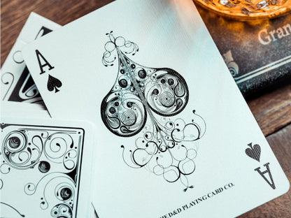 Smoke & Mirrors V8 | Standard Edition | Playing Cards - White