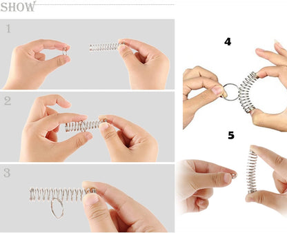 Ring and Spring Puzzle