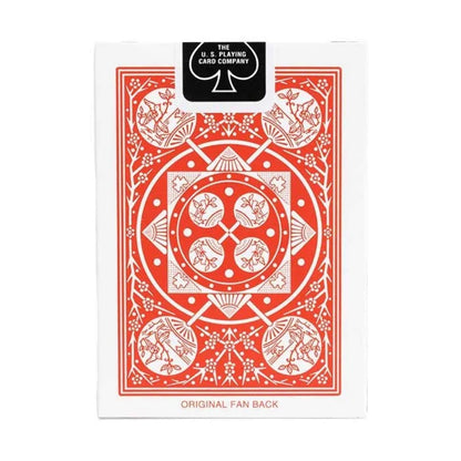 Tally-Ho Playing Cards Fan Back Deck - Red